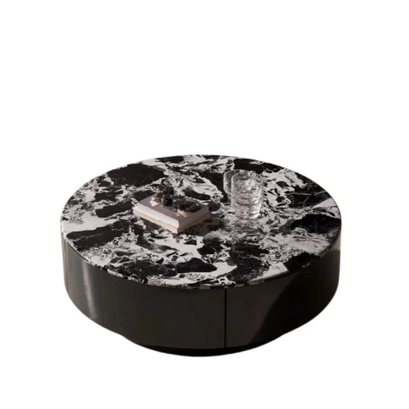 

Журнальный столик для стоящего центра, круглый сервисный, эстетический, для творчества, приставной столик, минималистское качество, вспомогательная постмодернистская мебель