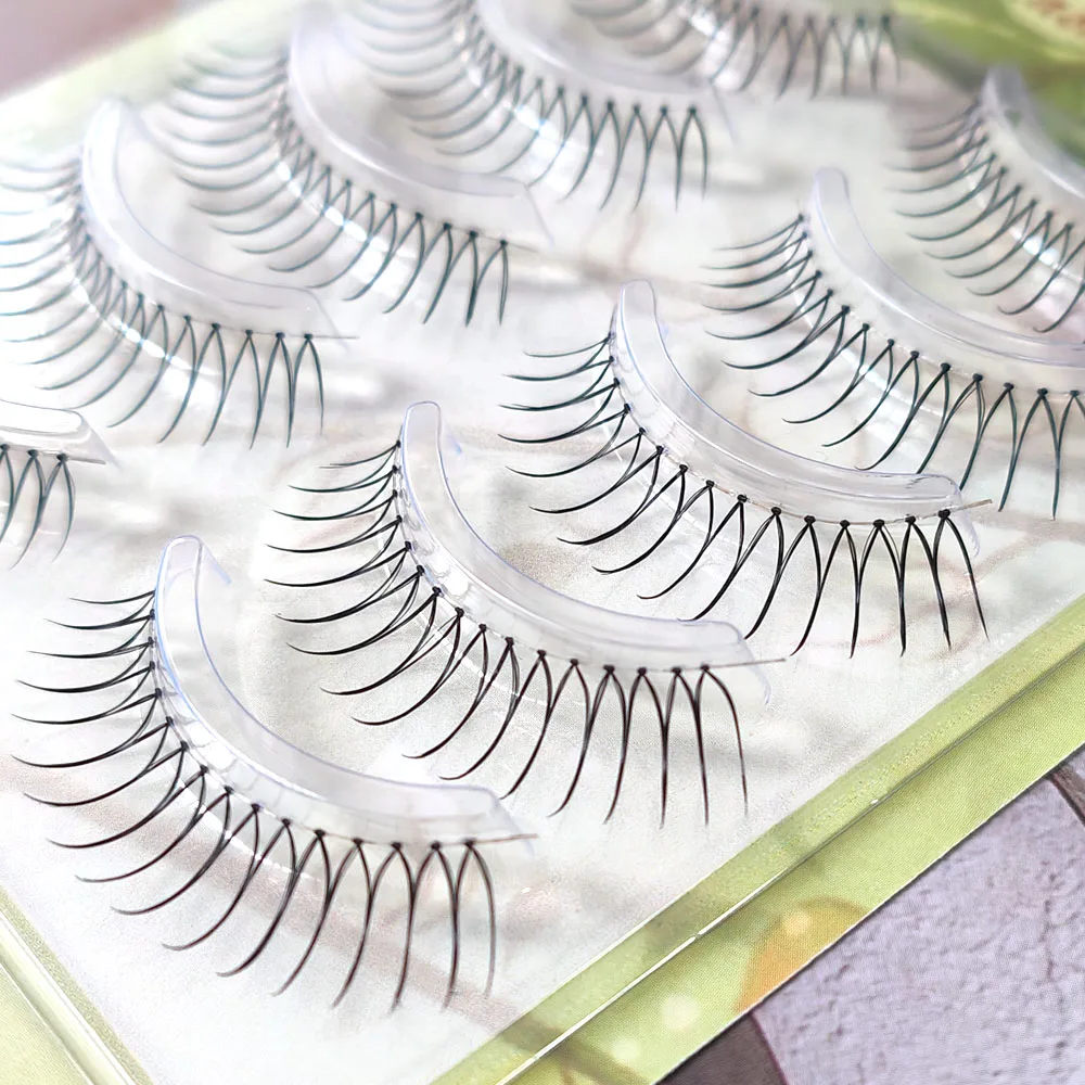 ICYCHEER K-pop Wimpern Koreanische Mädchen Fee Falsche Wimpern Verlängerung Leichte, Weiche Unsichtbare Band Wimpern Kosmetik Werkzeuge