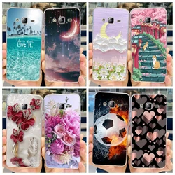 For Samsung Galaxy Grand Prime Case G530 G530H G531 G531H G531F SM-G531F Clear Cover Fashion Flower Soft TPU Silicone Phone Case