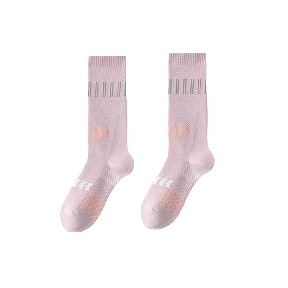 

Новые ночные светоотражающие компрессионные носки, дышащие высокоэластичные длинные носки-трубы, противоскользящие велосипедные носки с защитой от запаха