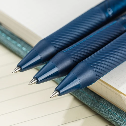 델리 퀵 드라이 블랙 잉크 롤러볼 펜, 사무용품, 문구류, 학용품, 0.7mm 젤 펜, 12 개 