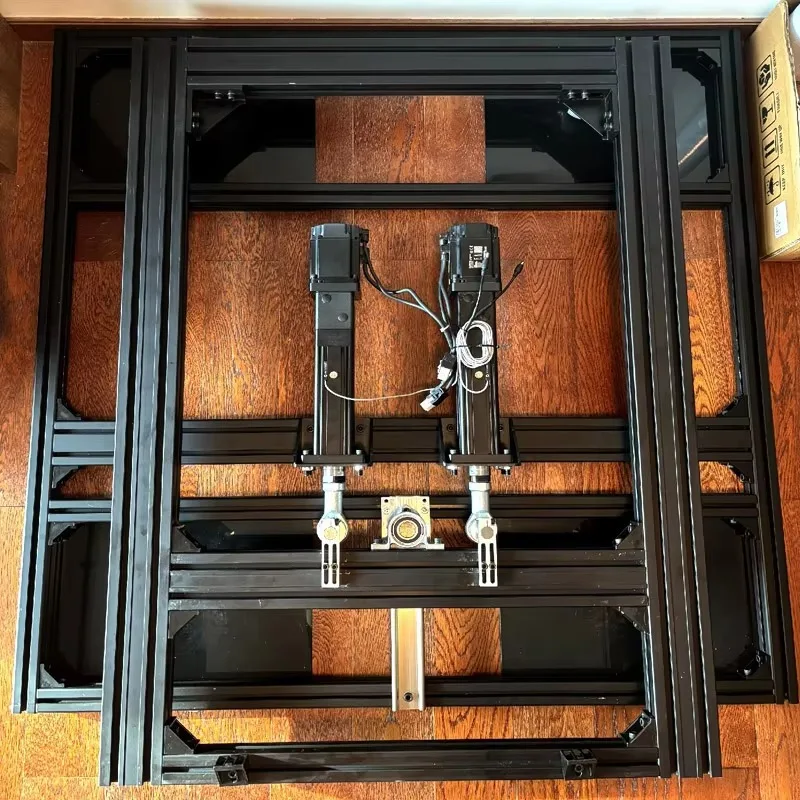 Aluminum Motion Platform 6DOF Racing Cockpit With High Efficiency Actuator System for Driving ulator Racing ulation