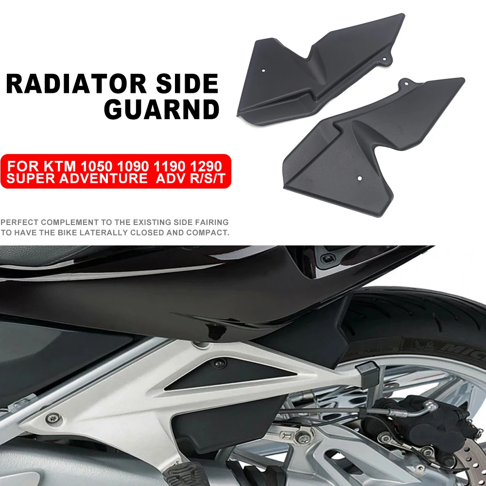 

For 1050 1090 1190 1290 Super Adventure Carbon Fiber Radiator Fairing Cover Guard R S T ADV Motorcycle Accessories