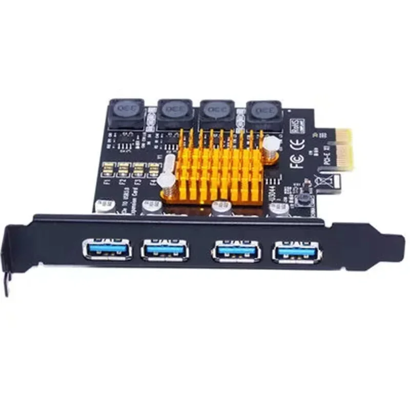 PCIe USB 3 Adapter 19 20 pin USB 30 PCIe Adapter 2 port USB3 PCI express controller USB30 PCIe converter card For desktop