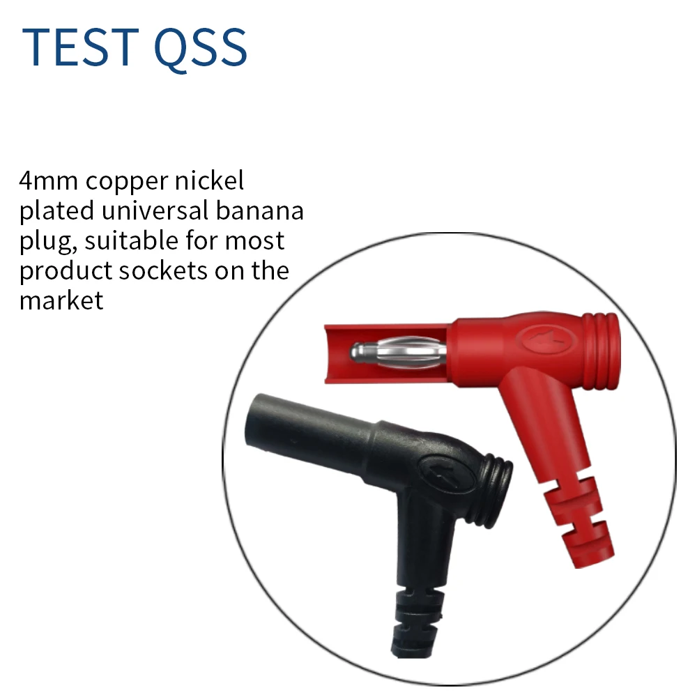 QSS SMD LCR Chip Test Clip Capacitance Inductor Resistance Test Clip Meter Lead Probe Multimeter Tweezer Q.30050