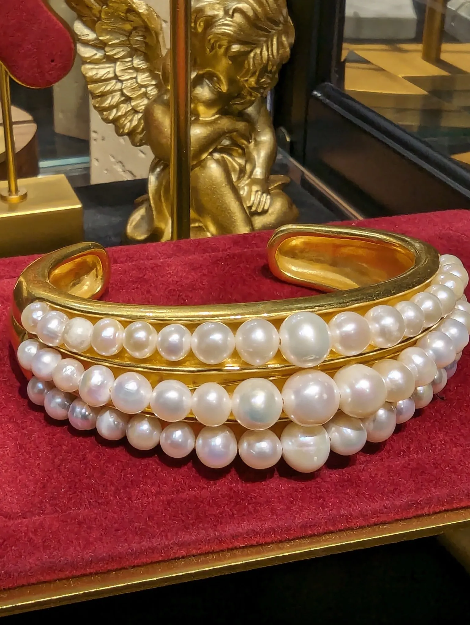 Handicraft series of high-grade natural pearl bracelet