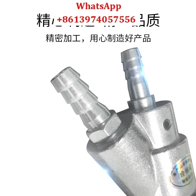 Hand automatic box sandblasting machine accessories Small pneumatic derusting and wear-resistant nozzle C-type sandblasting gun