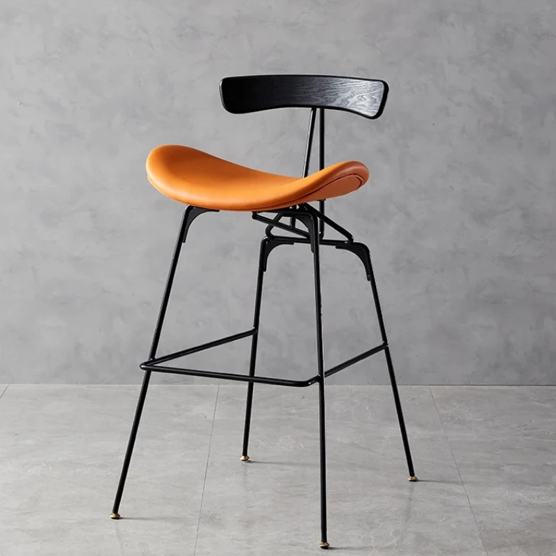 

High Design Metal Bar Chairs Stool Designer Salon Living Room Bar Stools Nordic Modern Bancos Para Barra De Cocina Accessories