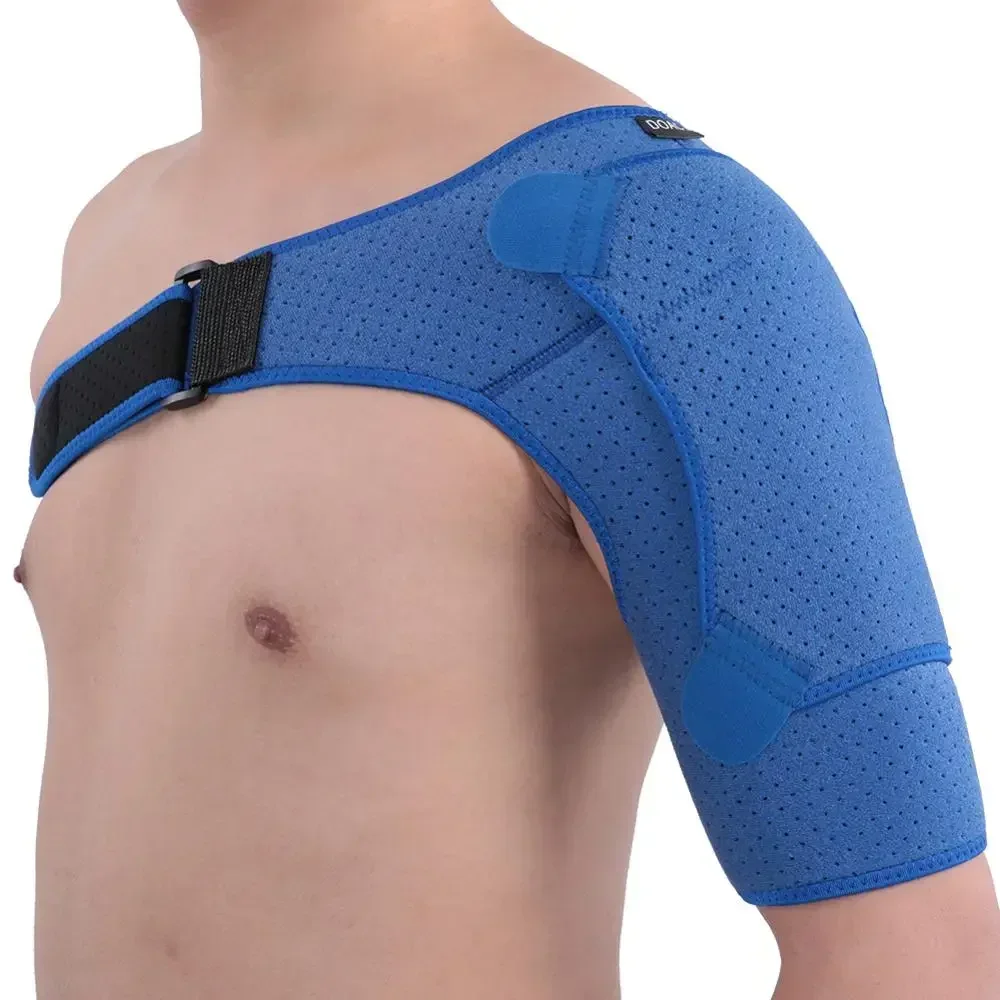 

Adjustable Pressurized Support Shoulder Brace for Men and Women Relieves Pain for Rotator Cuff Dislocated Joint Sport Injury S L