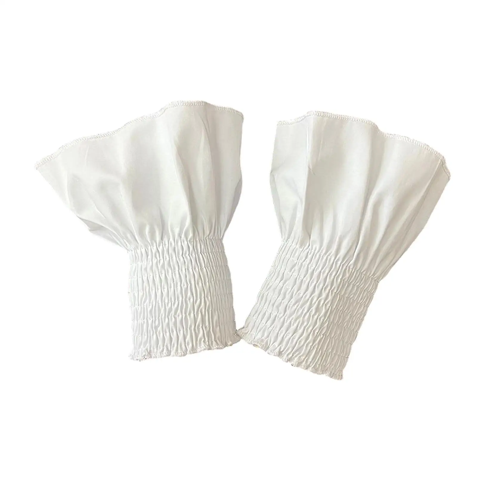 maniche-finte-in-chiffon-bianco-con-volant-accessori-in-pizzo-eleganti-polsini-per-outfit-raffinati