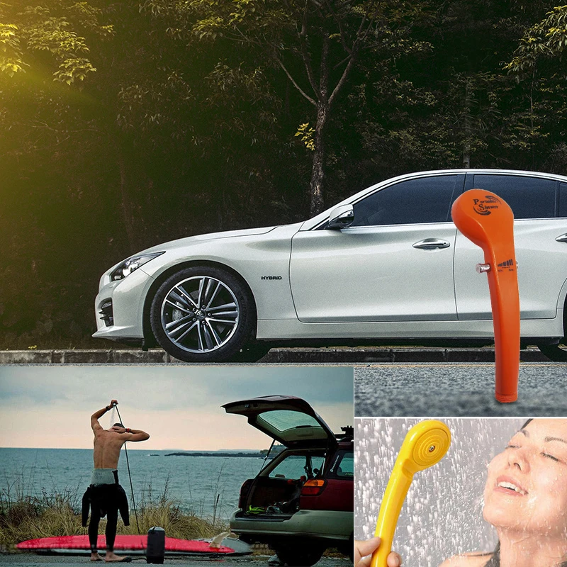 

Car Washer 12V Portable Car Shower Washer Set Electric Pump Outdoor Camping Car Wash Travel Cleaning Tool