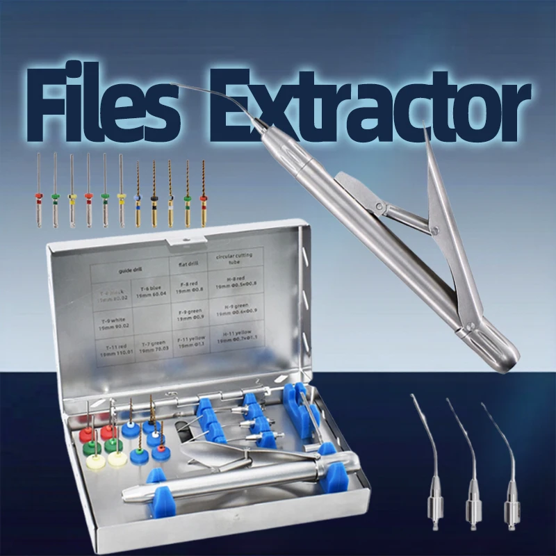 

Dental Files Extractor Broken File Removal System Kit Root Canal File Therapy Instrument Endodontics Tools
