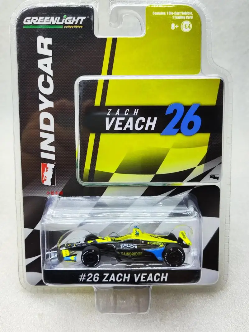 GREENLIGHT 1:64  #26 Zach Veach Collection die cast alloy car model decoration gift