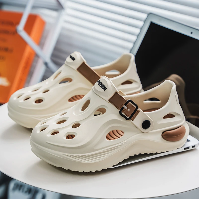 

Baotou Slippers Men's Summer Outer Wear Dual-Use Sandals Men's Outdoor Non-Slip Beach Sandals