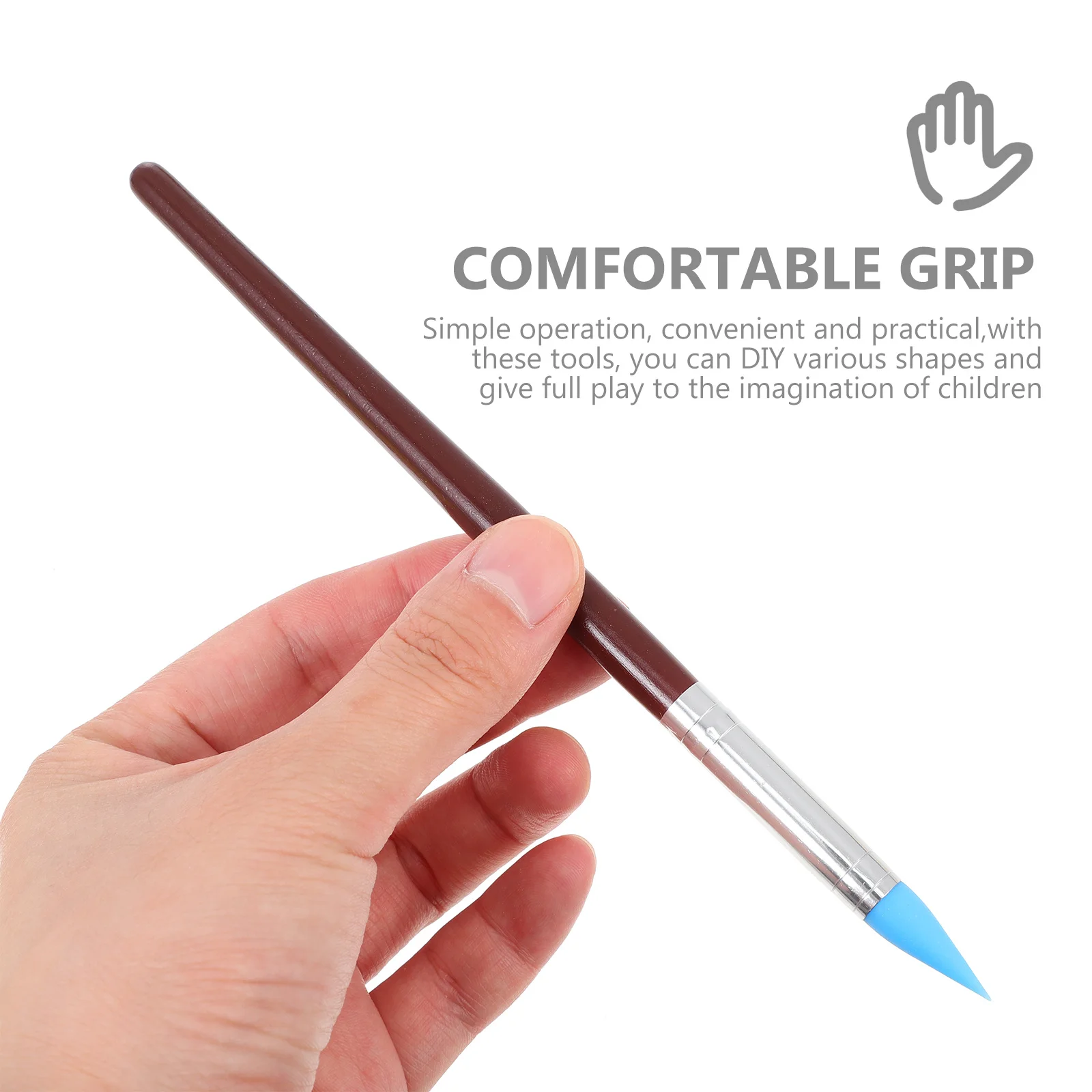 

1Set Pottery Sculpting Tool Set Kids Clay Sculpting Tools for DIY Polymer Clay Crafting Art Projects Smooth Non-Stick Surface