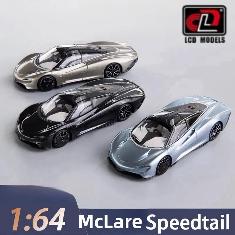 1:64 Speedtail Speed Tail Alloy die cast miniature model cars, adult ornaments, boys toys, children's holiday  gifts
