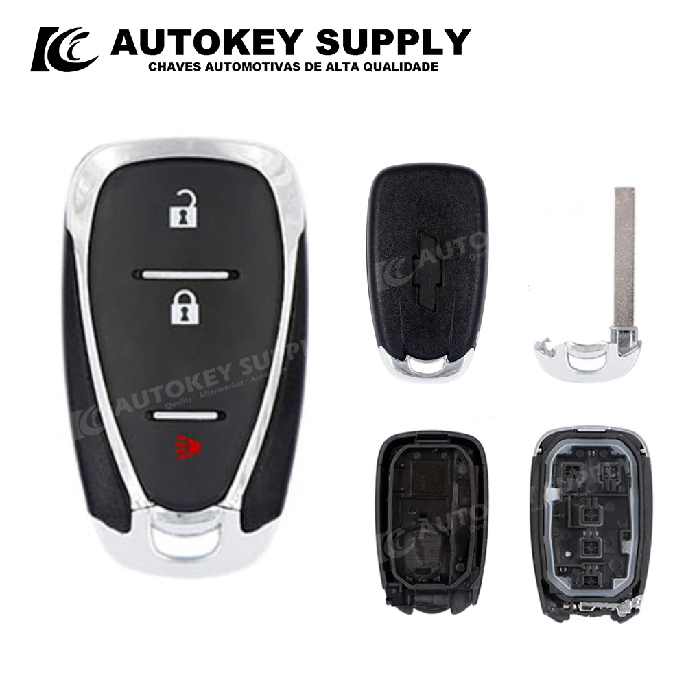 ForChevrolet Smart Card Key Shell 2+1 Buttons  Autokeysupply AKGMS139