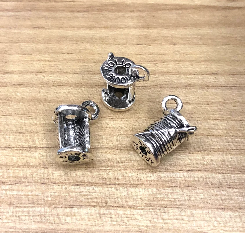 

10pcs 14*10mm charms for handmade accessories needlework roll design HW3477