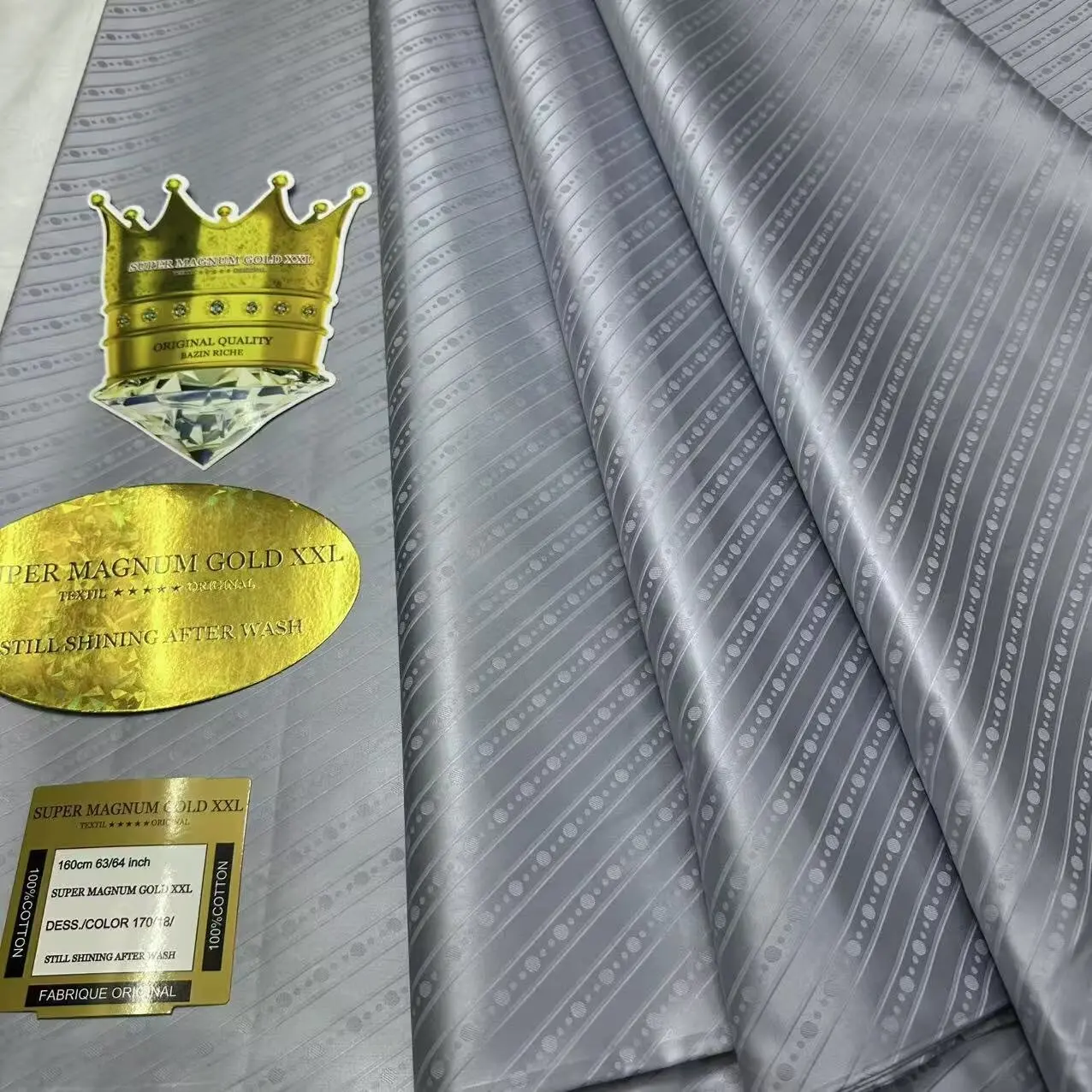 Najnowsza kolekcja 2025: 5 jardów afrykańskiej tkaniny Basin Riche Brode, najmodniejsze hafty, 100% bawełna, koronka na sukienki na przyjęcia weselne.