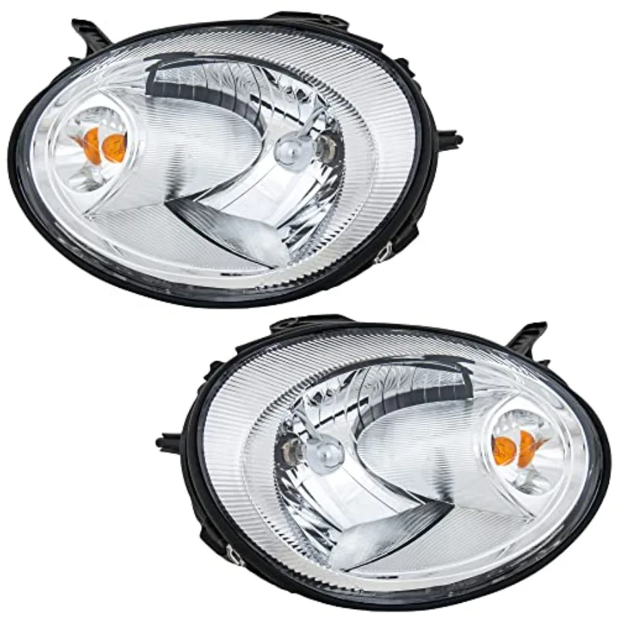 

Headlights Assembly Pair for Dodge Neon 20032005 Driver and Passenger Side with Bulb High Performance Lighting Solution for Enh