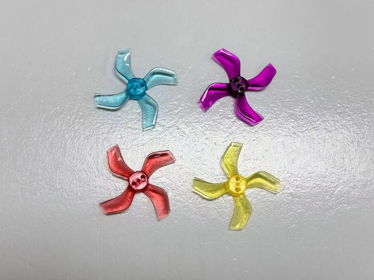 8pcs shaft 1mm/1.5mm 4-Blade Gemfan 1636 1.6x3.6x4 40mm CCW/CW propeller Hollow cup brushless motor RC Drone airplane parts