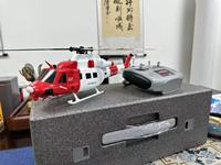Goosky Remote-Controlled Helicopter E2 Gps Intelligent Rc Drone Like Real Machine Uh-1y Model Remote Drone Birthday Outdoor Gift