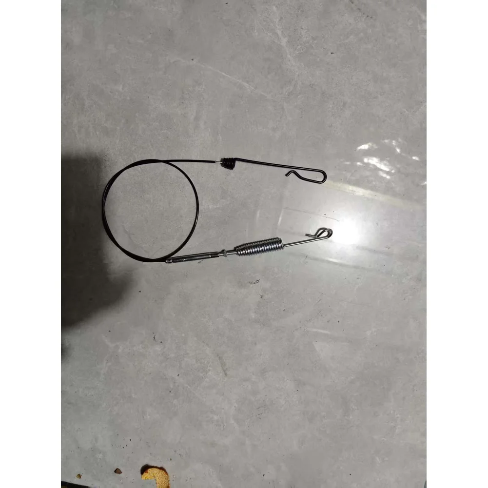 Replacement Rope Silver Black Snow Blower Cable Conduit Included Single Piece Strong Construction Snow Blower Maintenance