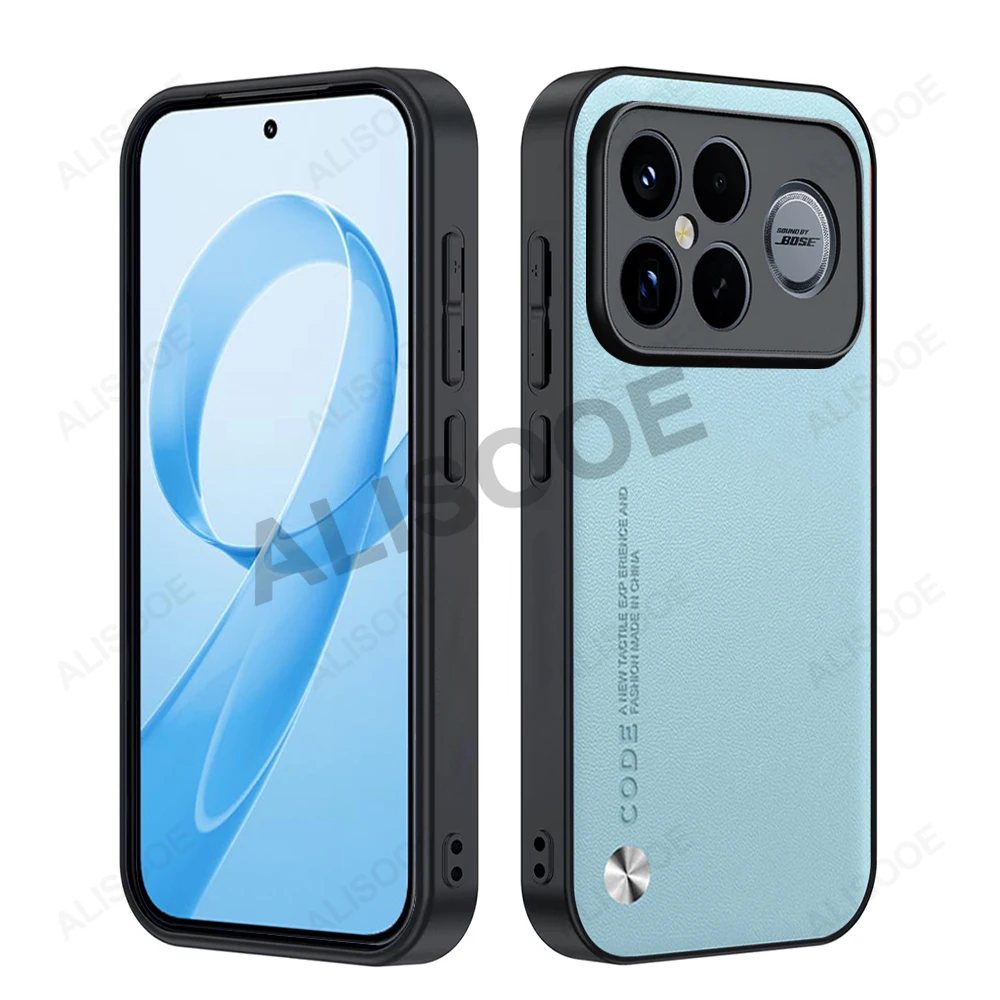 Für POCO F9 Ultra POCO F8 F9 Pro F7 F6 F5 F4 GT Hülle Abdeckung Modische Fasertextur PU-Leder Kunststoff Schutz Capa Funda – Detail 14