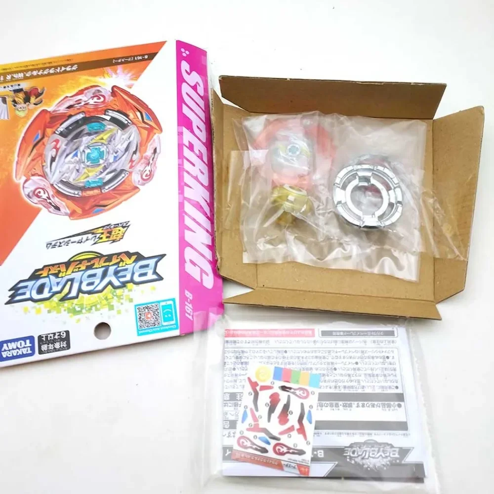 Original Takara Tomy Beyblade Burst SuperKing Booster B-161 Glide Ragnaruk. Wh.R 1St