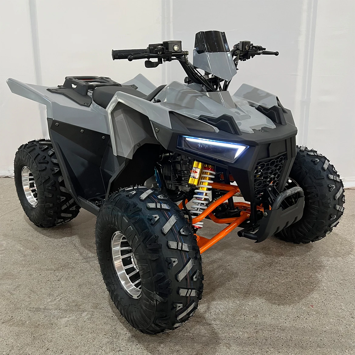 Adult Fuel Injection 4 Speed Automatic Reverse Practical Daily Use Commuter ATV 125cc 4x4 Quad 4 Wheeler for Adults