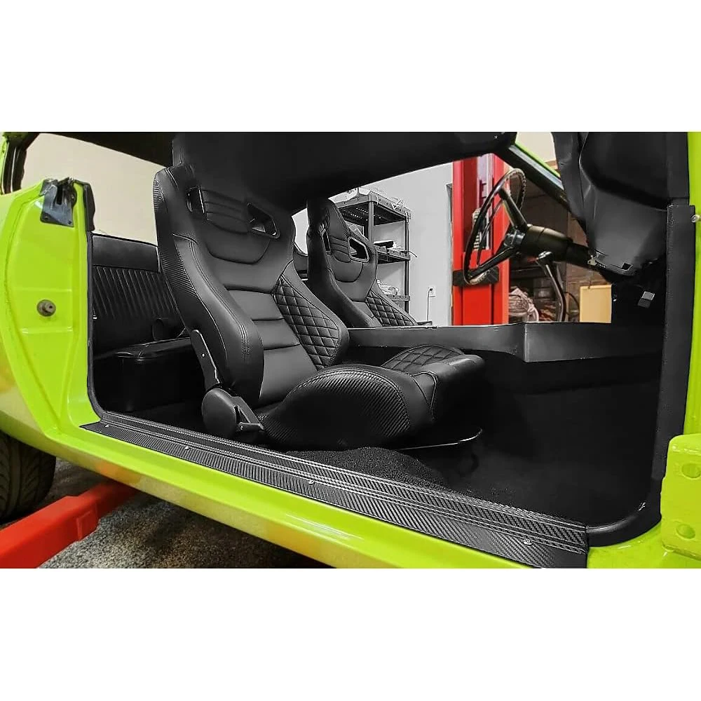 1053 Universal High Quality Leather Car  Vehicle Boat Seat Simulator Gaming Station Adjustable Sim Bucket Racing Seats view 6