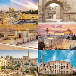 Jerusalem Theme Photography Background David Tower Medieval Gate Entrance Old City View Religious Adult Artistic Portrait Props