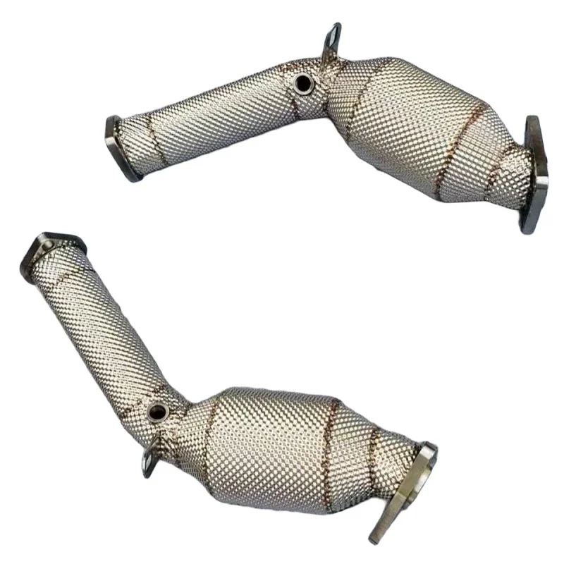 For Infiniti G37 High Performance Exhaust Downpipe  Stainless Steel Downpipe Booster Exhaust Pipe