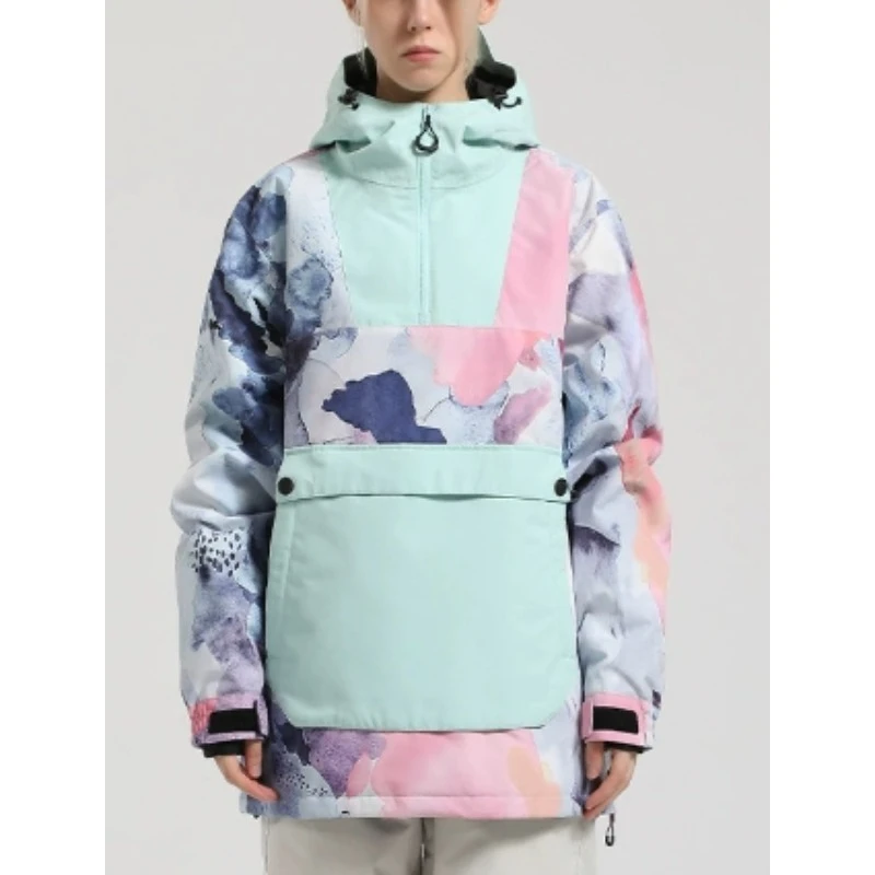 

2024 Ski Jacket Men Coats Winter Loose Windproof Snowboard Jacket Warm Ski Coat Women Waterproof Outdoor Snowsuit Skiing Jackets