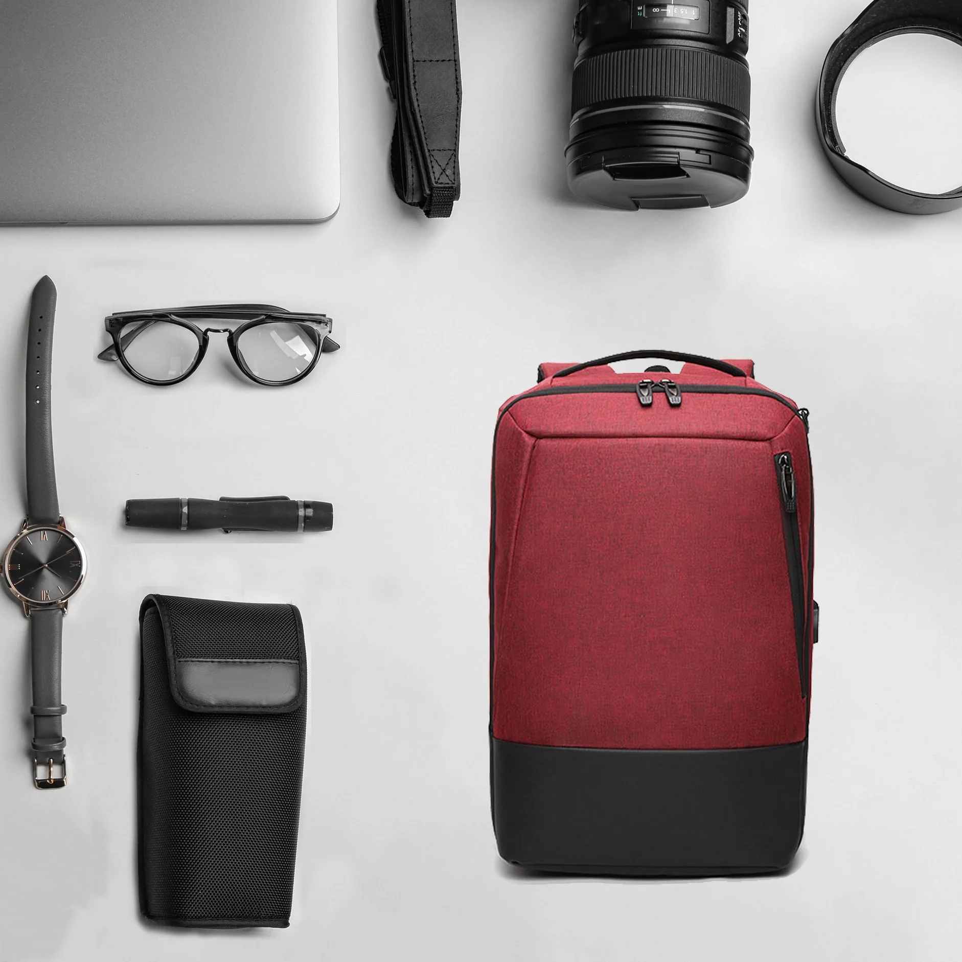 

Laptop Bag Backpack Bag With USB Interface