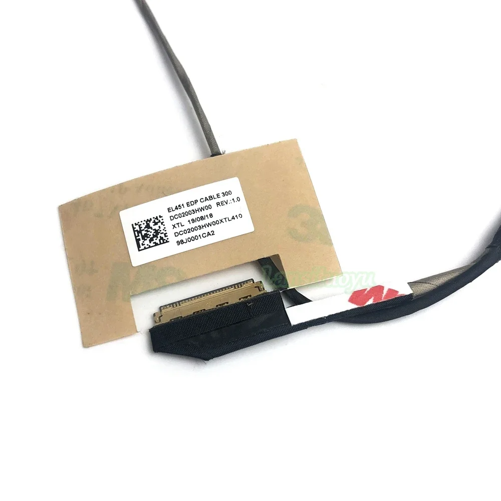 جديد لينوفو S540-14 S540-14IWL S540-14AP AIR-14IWL S540-14IML EL451 EDP كابل 300 NITS DC02003HW00 5C10S29895 30 دبابيس