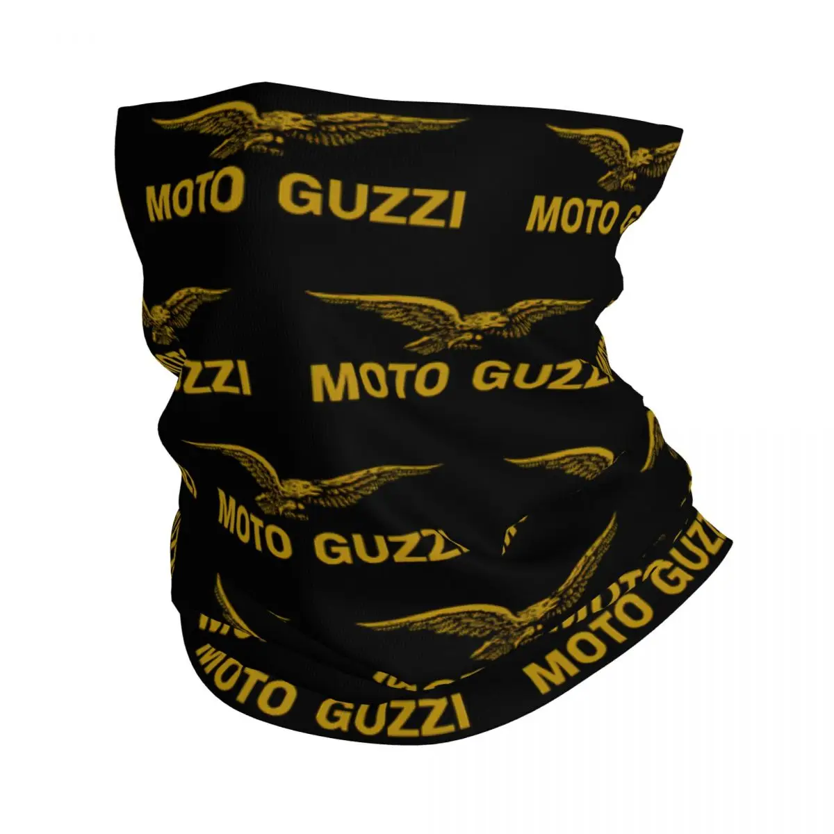 Moto Guzzi Motorcycle Motor Lover Bandana Neck Gaiter Printed Balaclavas Wrap Scarf Headwear Riding for Men Women Breathable