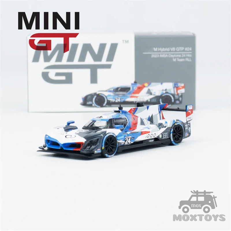 MINI GT 1:64 M Hybrid V8 GTP #24 модель автомобиля под давлением