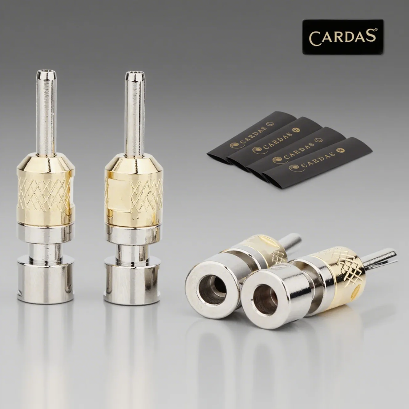 

Cardas Banana Plug CAB Locking fever horn cable plug banana plug Y fork conversion plug