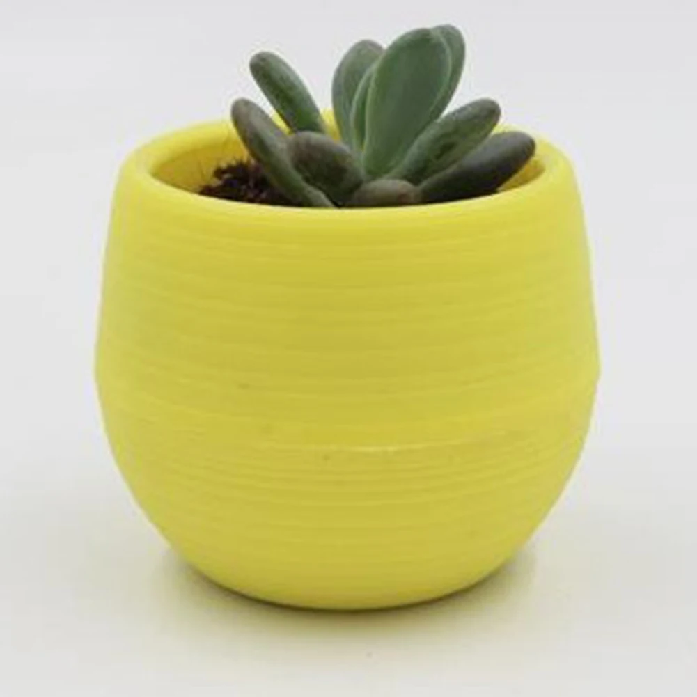 Eye catching Plastic Flower Pot for Home Garden Office Decoration Breathable Design Multiple Colors to Choose From