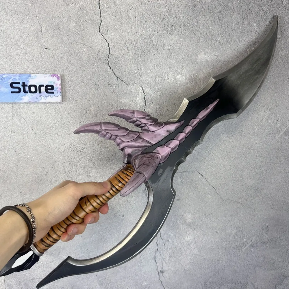 26inch Solo Leveling Kanata Shun Katana Anime Cosplay Prop Sword Knife Samurai Sabre Sword Wooden Real Japanese Mizushino Gift