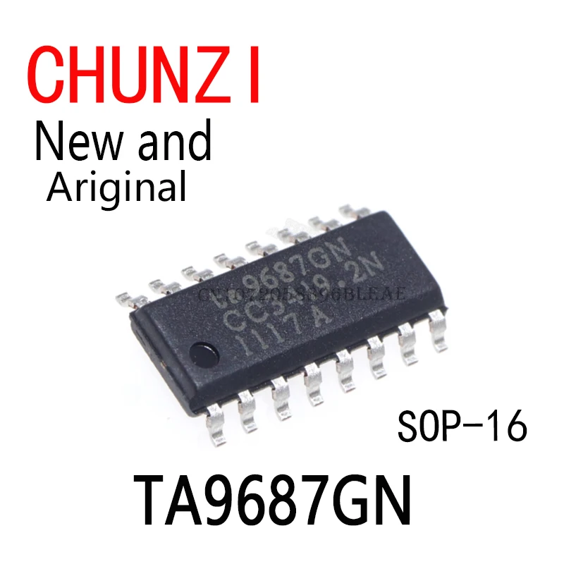 5 PCS Novo e Original TA9687 SOP-16 TA9687GN