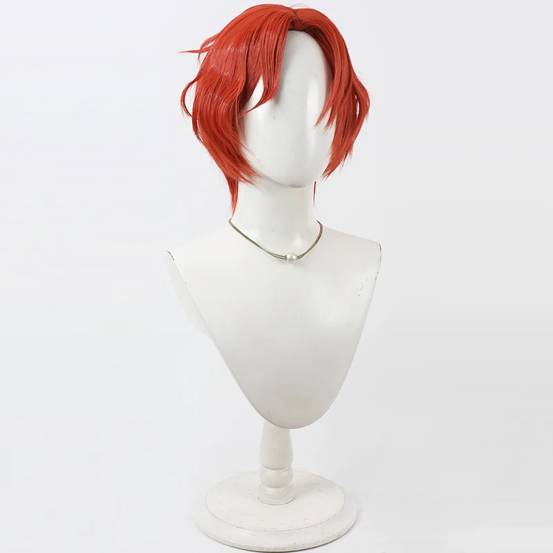 แบล็คสตาร์ เมนู คอสคอสเพลย์วิกผมฮาโลวีนปาร์ตี้คาร์นิวัลอุปกรณ์ประกอบฉากผมสังเคราะห์เส้นใยทนความร้อน + หมวกวิกผม