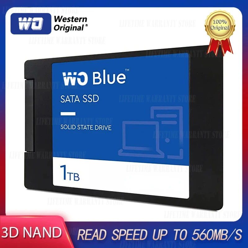 Disco Duro interno de estado sólido para ordenador portátil, SSD portátil 870 SA510, 4TB, 1TB, 2TB, SATA 3, 2,5 pulgadas, PS5, PC, MLC