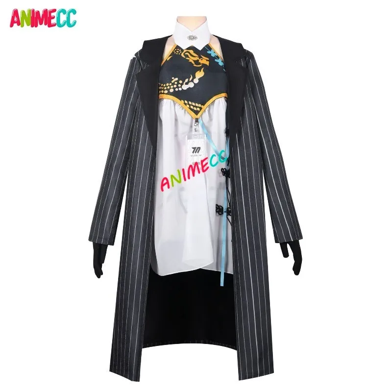 ANIMECC IN STOCK Ryuuge Kisaki Cosplay Doujin Costume Wig Anime Blue Archive Cosplay Qipao Halloween Party Outfits for Women view 2