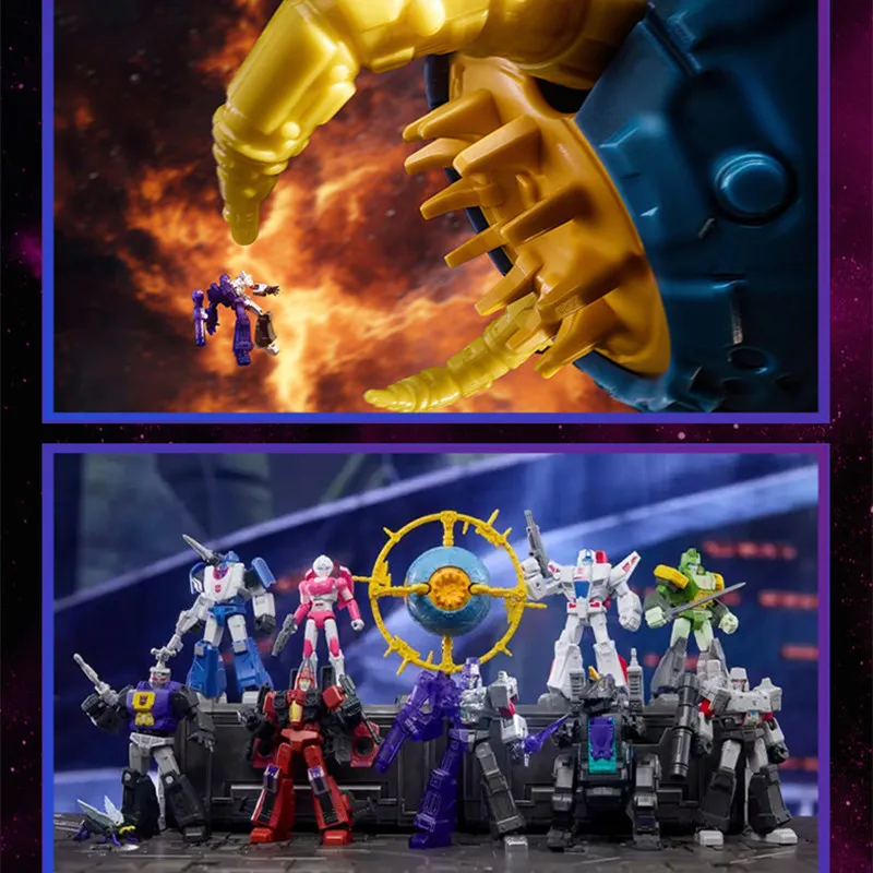 Blokees Transformers Star Edition Episode GV09 Megatron Arcee Mirage Unicron Action Figure Montage Speelgoed Blind Box Verjaardagscadeau