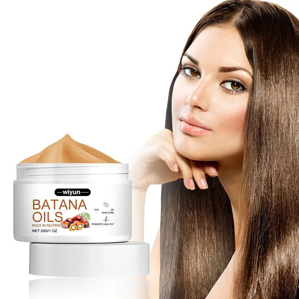 Natural 100% Batana Oil For Healthy Hair Treatment Oil Moisturize Repair Hair Root Promotes Hair Wellness Anti Hair Break D9P2