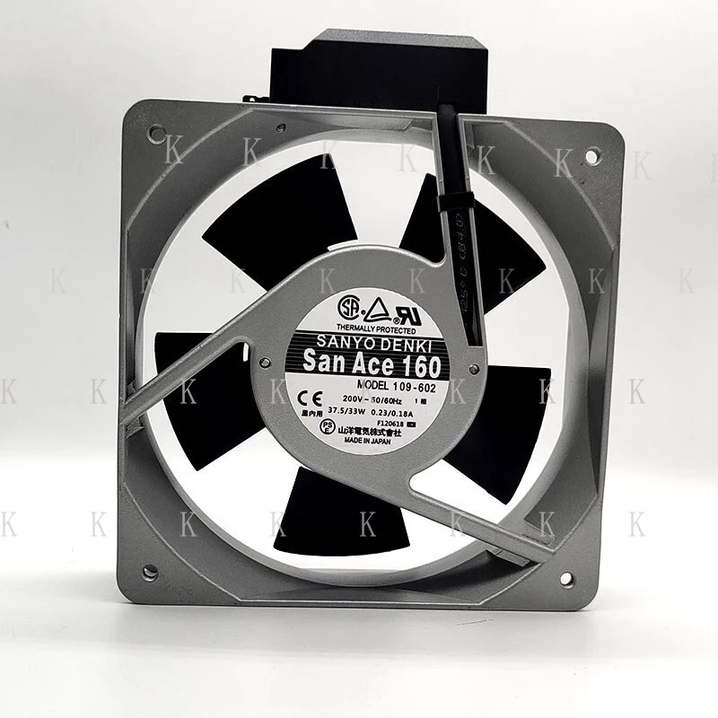 C  FOR SAN ACE160 MODEL109-602 200V 16050 16cm Aluminum Frame Cooling Fan