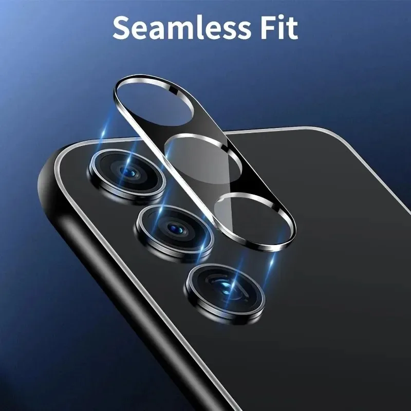 3D Kamera Objektiv Abdeckung Fall für Samsung Galaxy S25 FE Zurück Gehärtetes Glas Kamera Schutz für Samsung S25FE Objektiv Ring Film