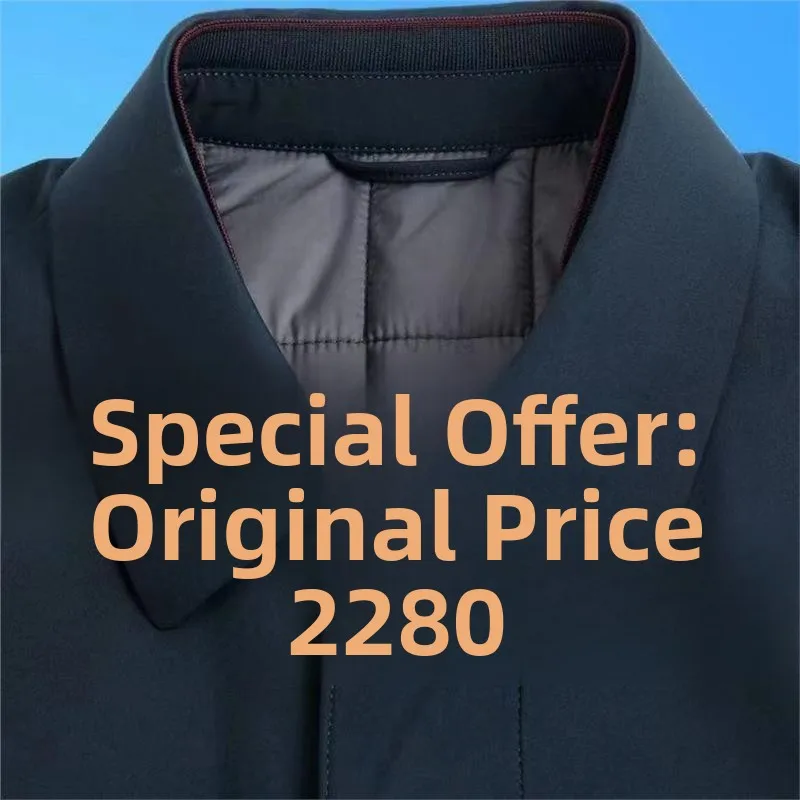 

Thiened повседневная хлопковая куртка для среднего возраста и ли с воротником, осенне-зимнее новое хлопковое пальто для папы среднего лет